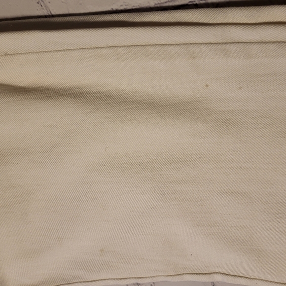 Blumarine Straight Leg Regular Embellished Rhinestone Jeans Off White Size 42 - Picture 7 of 14